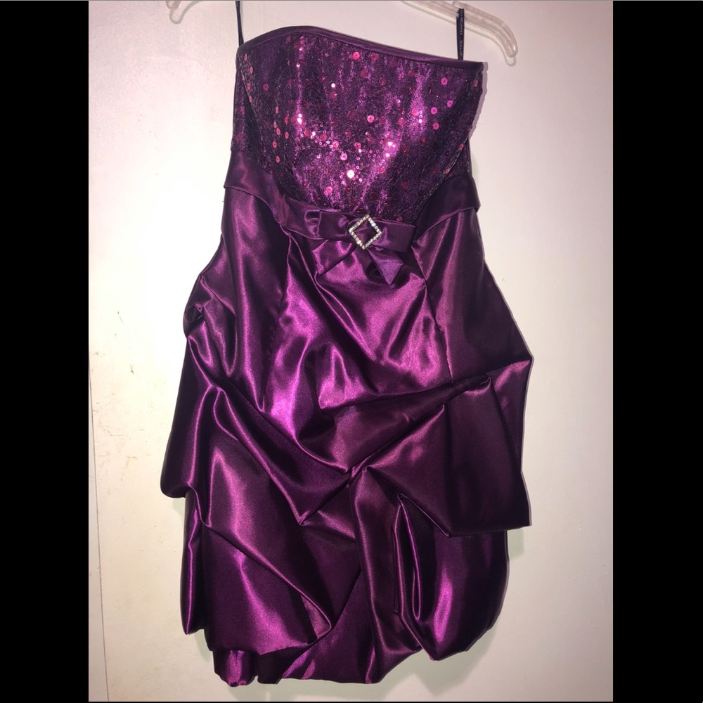 A cocktail dress